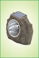 SOLAR STONE LAMP