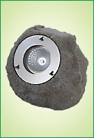 SOLAR STONE LAMP